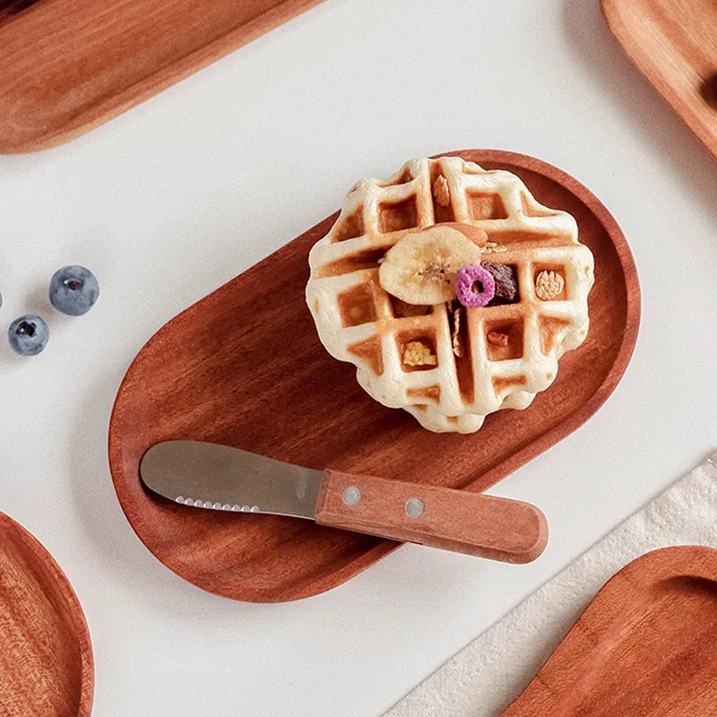 Japanese Solid Wooden Tray