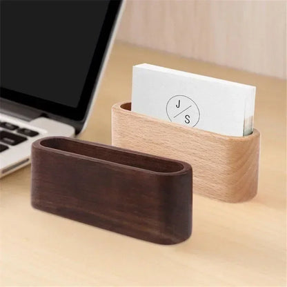 Wooden Business Card Holder