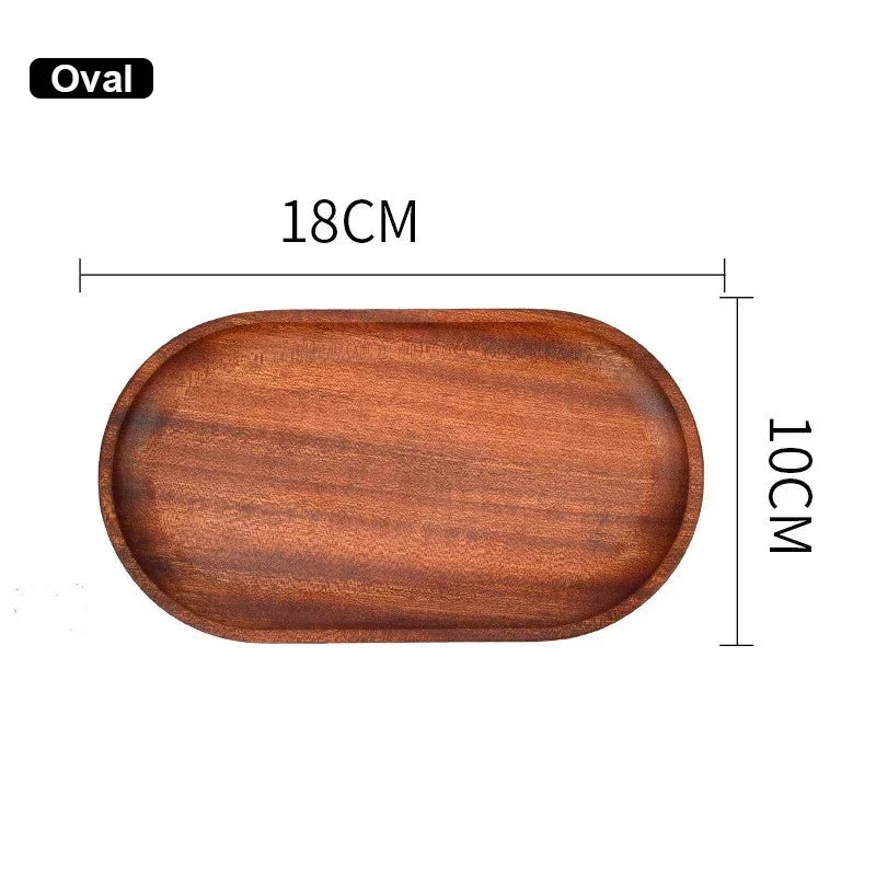 Japanese Solid Wooden Tray