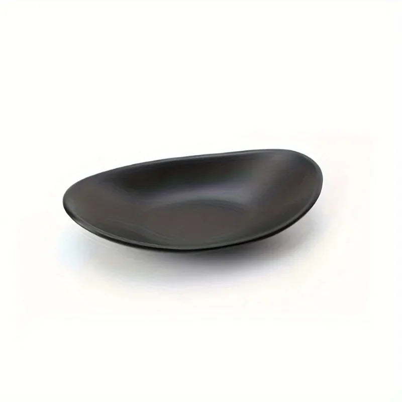 Elegant Oval Black Jewelry & Key Tray - Versatile Organizer for Rings, Keys, and Decorative Items - Perfect for Easter