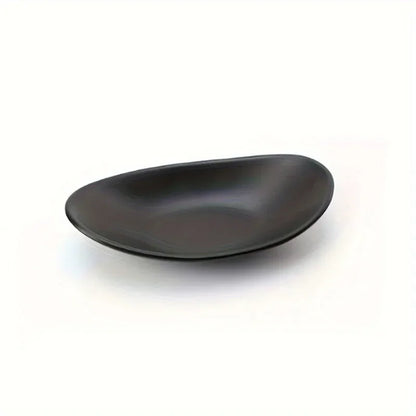 Elegant Oval Black Jewelry & Key Tray - Versatile Organizer for Rings, Keys, and Decorative Items - Perfect for Easter