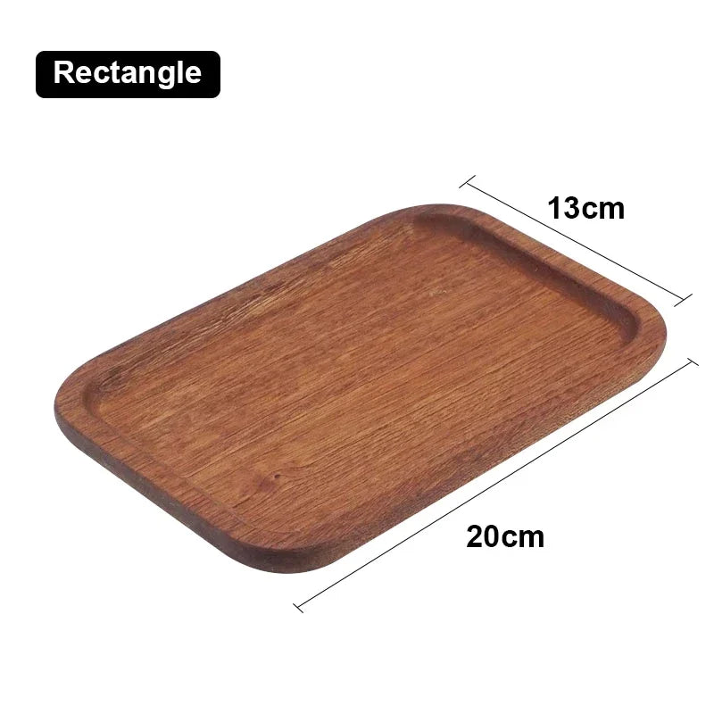 Japanese Solid Wooden Tray