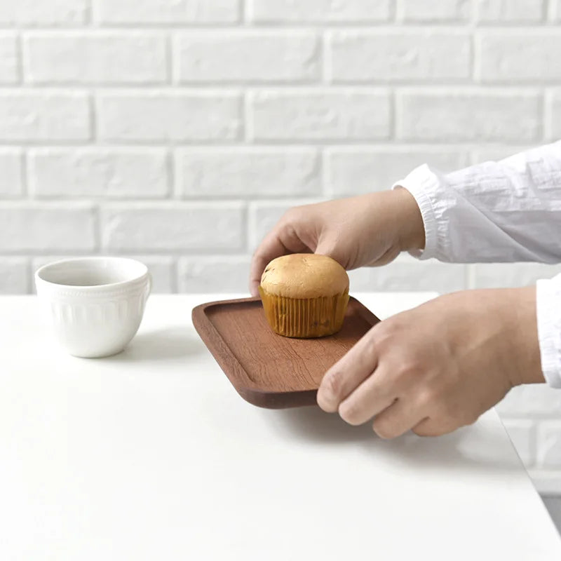 Japanese Solid Wooden Tray